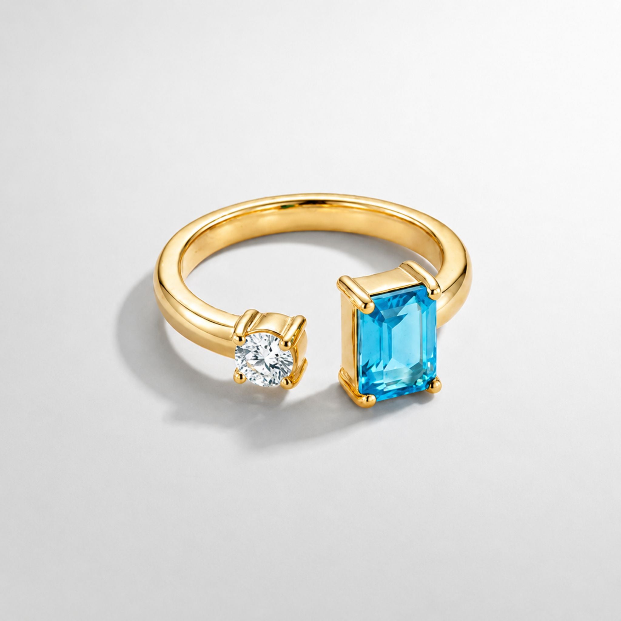 Duo Stone Ring
