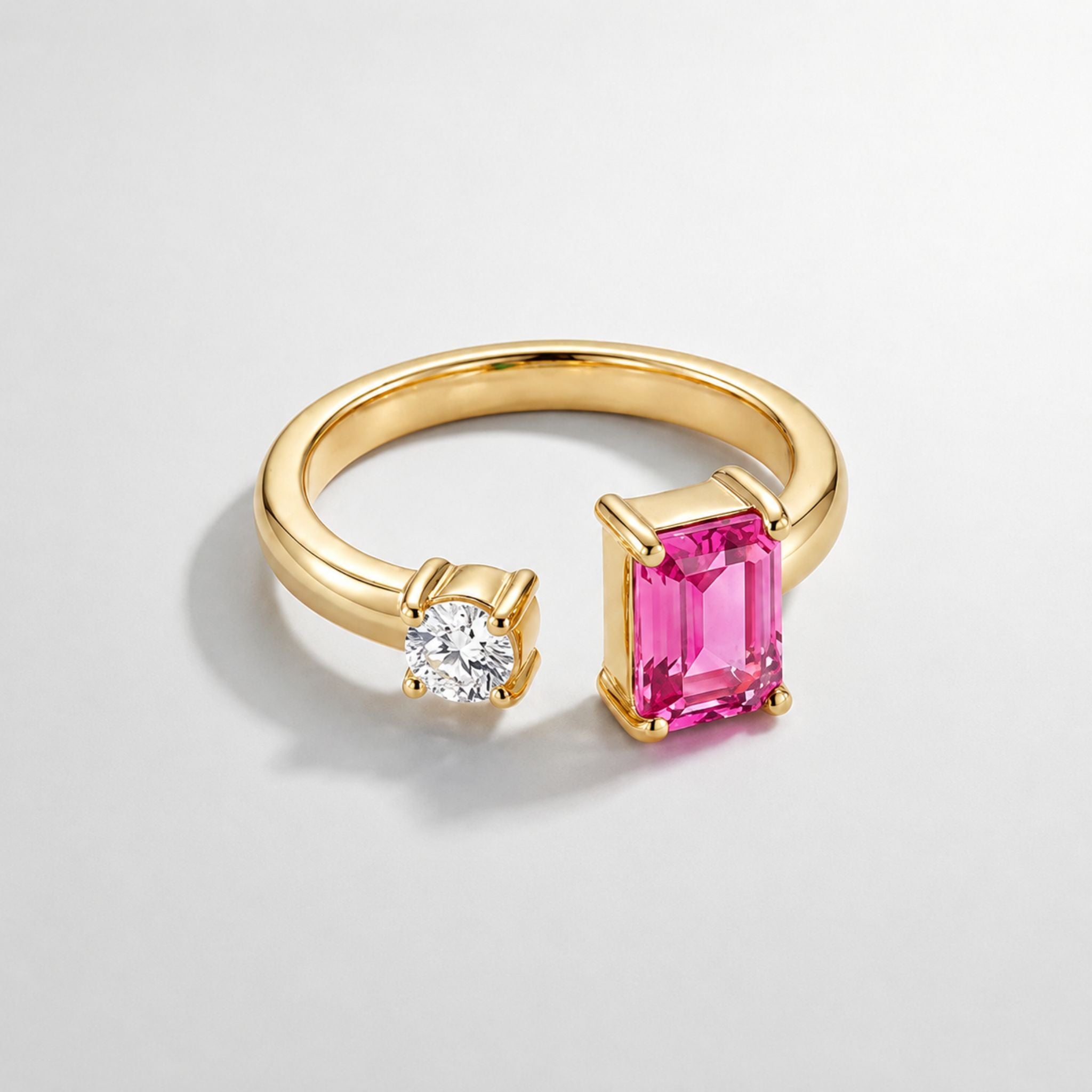 Duo Stone Ring
